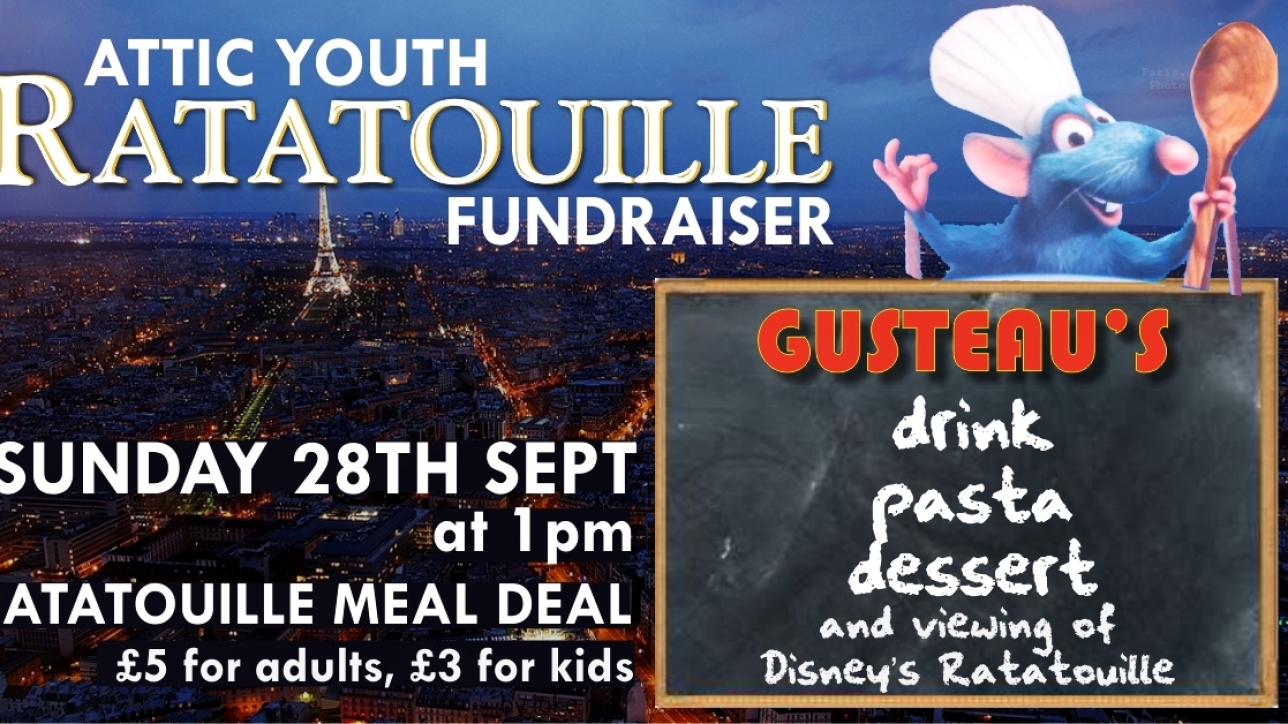 Attic Ratatouille Meal Deal Fundraiser Edinburgh Elim Church